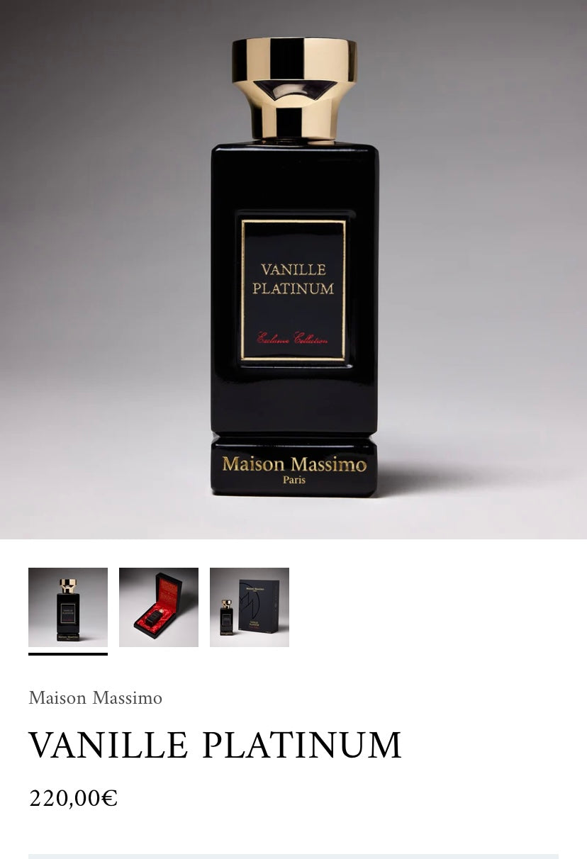 VANILLE PLATINUM